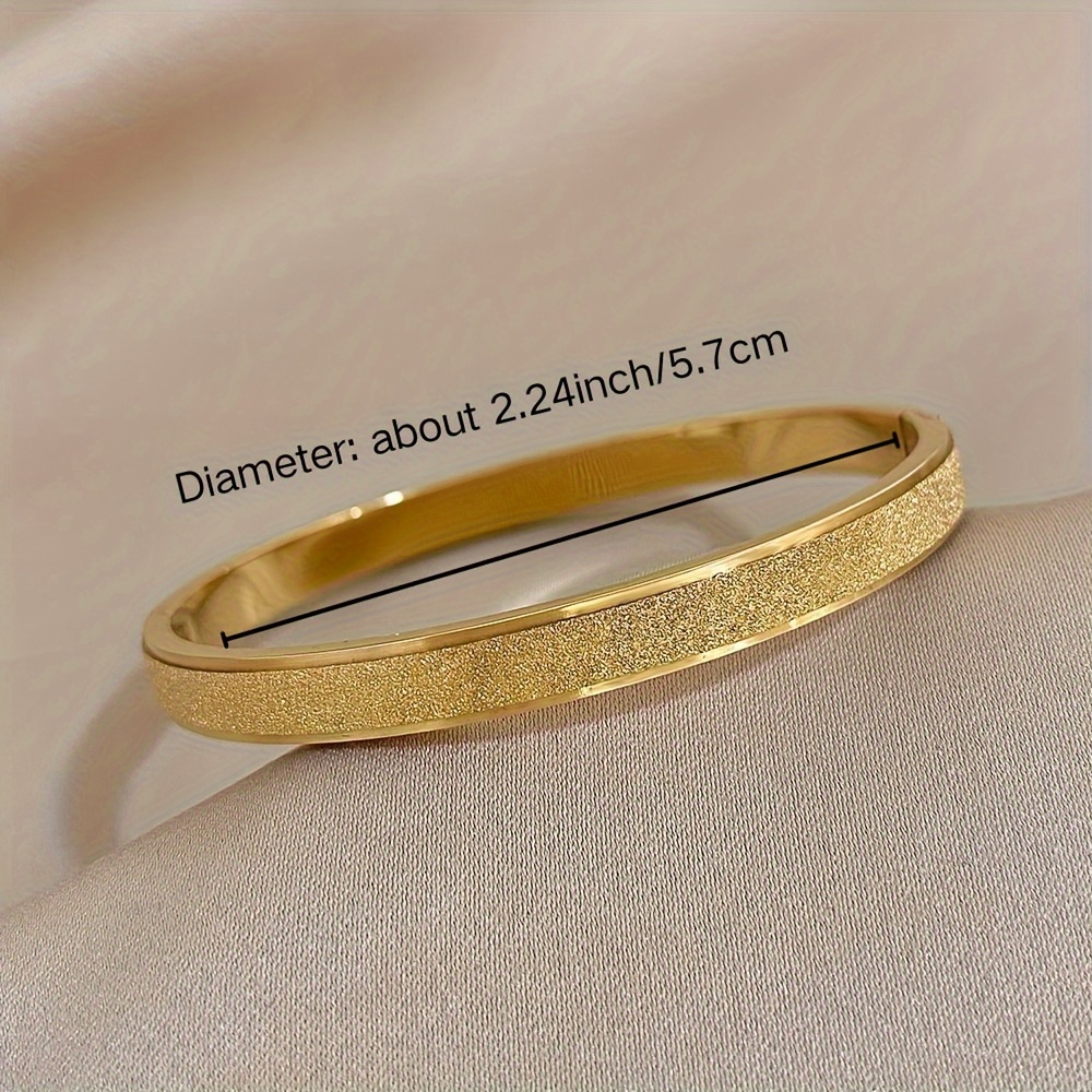 Stainless Steel Bracelet Bangle Waterproof Cuff Bracelet